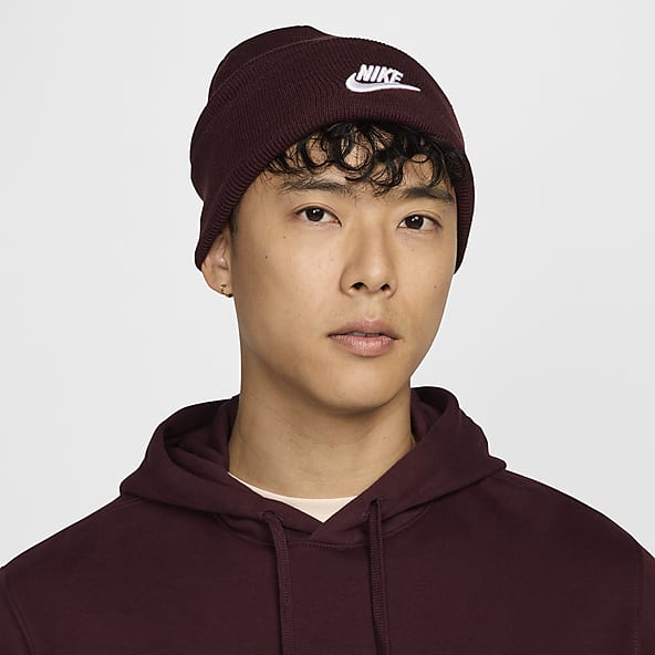 Mens Sportswear Red Beanies. Nike